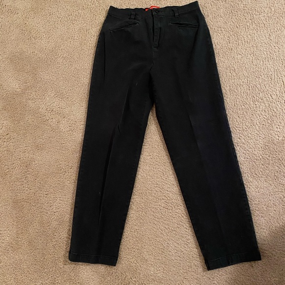 Gloria Vanderbilt Men's Black Chinos - Picture 1 of 3